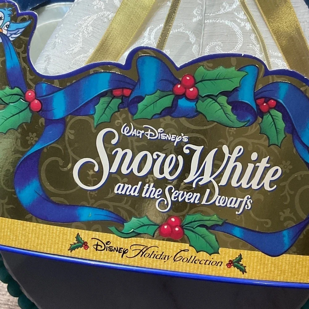 Disney Snow White Holiday Collection Barbie in Elegant Blue and White Gown